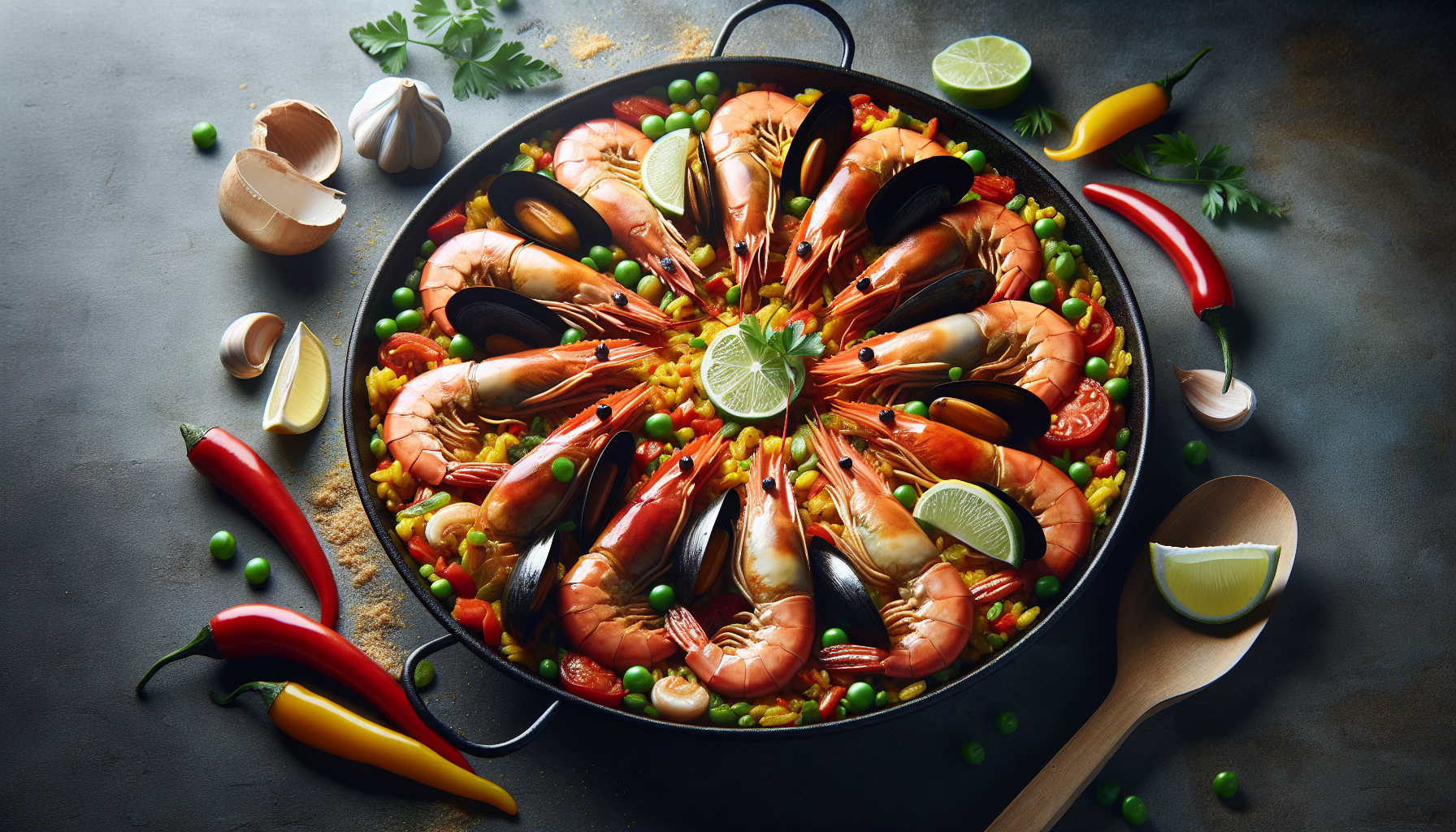 la paella